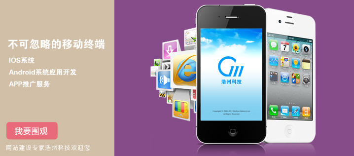 浩州IOS、android系統(tǒng)應(yīng)用開(kāi)發(fā)